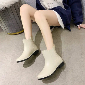 Bottes de Pluie Imperméables pour Femmes - Confort et Stabilité en Toutes Circonstances