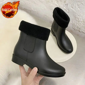 Bottes de Pluie Imperméables pour Femmes - Confort et Stabilité en Toutes Circonstances