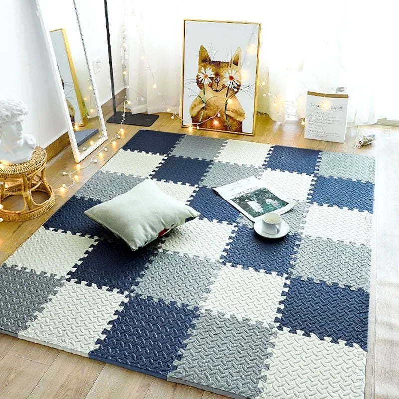 Tapis de Jeu en Mousse pour Bébé - Non Toxique et Absorbant les Chocs