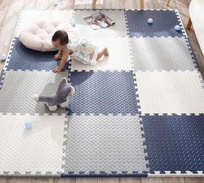 Tapis de Jeu en Mousse pour Bébé - Non Toxique et Absorbant les Chocs