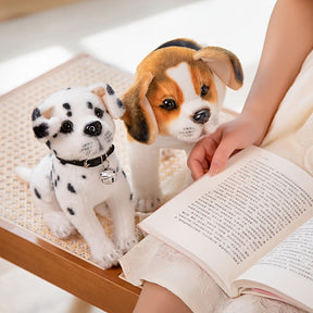 Chien en Peluche Doux - Câlin Confortable pour Bébés et Enfants