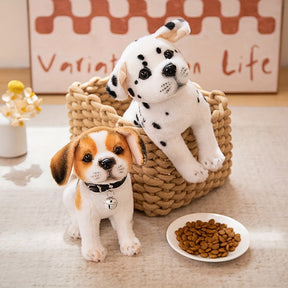 Chien en Peluche Doux - Câlin Confortable pour Bébés et Enfants