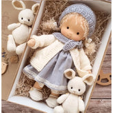 Poupée en Peluche Waldorf - Douceur Kawaii et Cadeau Prêt à Offrir