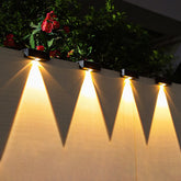 Éclairage Solaire Extérieur LED - Résistant aux Intempéries et Économe en Énergie