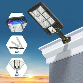 Projecteur Solaire Haute Performance - Éclairage Économe avec Détection de Mouvement