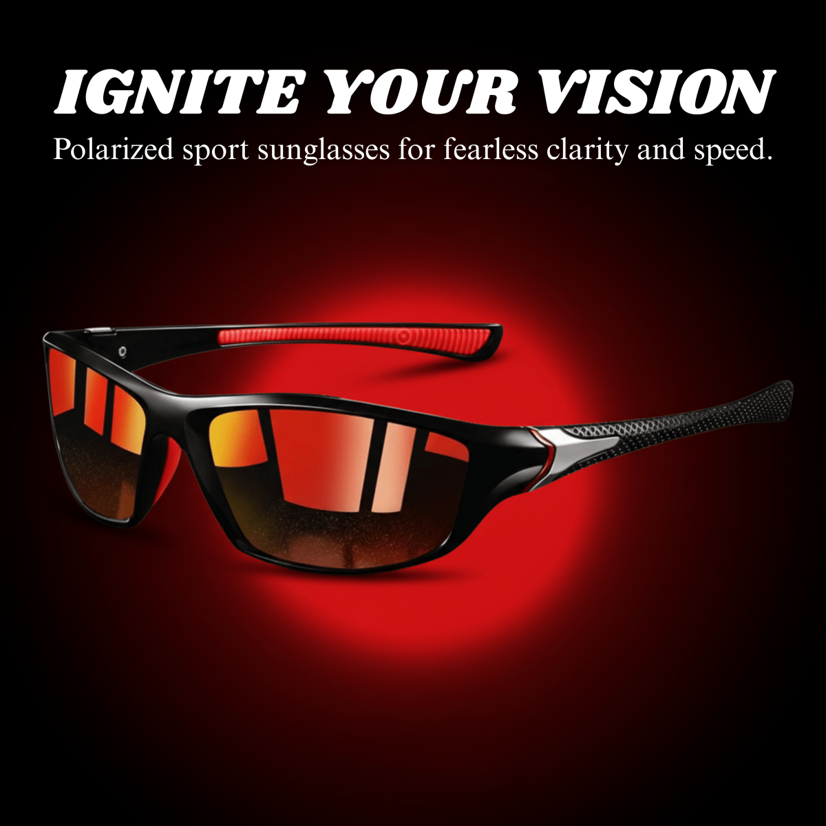 Lunettes de Sport Polarisées UV400 | Clarté et Confort pour Activités Extérieures