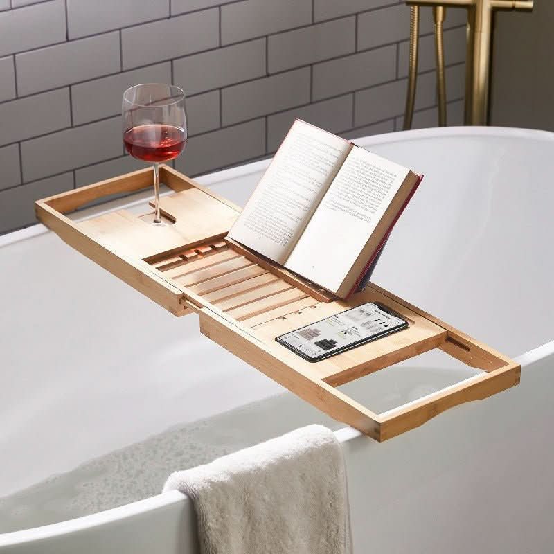 Plateau de Bain en Bambou Durable | Détente Luxueuse et Élégante