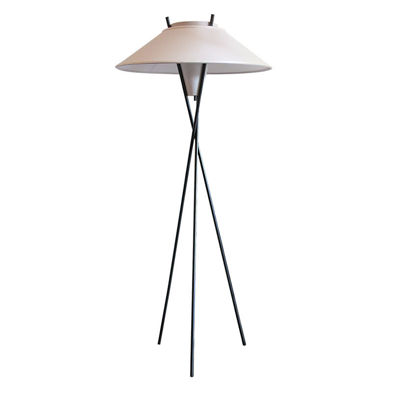Lampe sur Pied en Tissu - Élégance Contemporaine et Atmosphère Chaleureuse