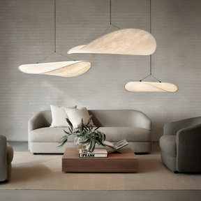 Lampe Suspendue Japandi Minimaliste - Élégance et Ambiance Chaleureuse