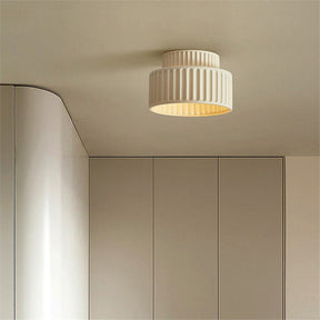 Lampe de Plafond en Céramique - Élégance Minimaliste et Atmosphère Chaleureuse