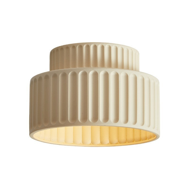 Lampe de Plafond en Céramique - Élégance Minimaliste et Atmosphère Chaleureuse