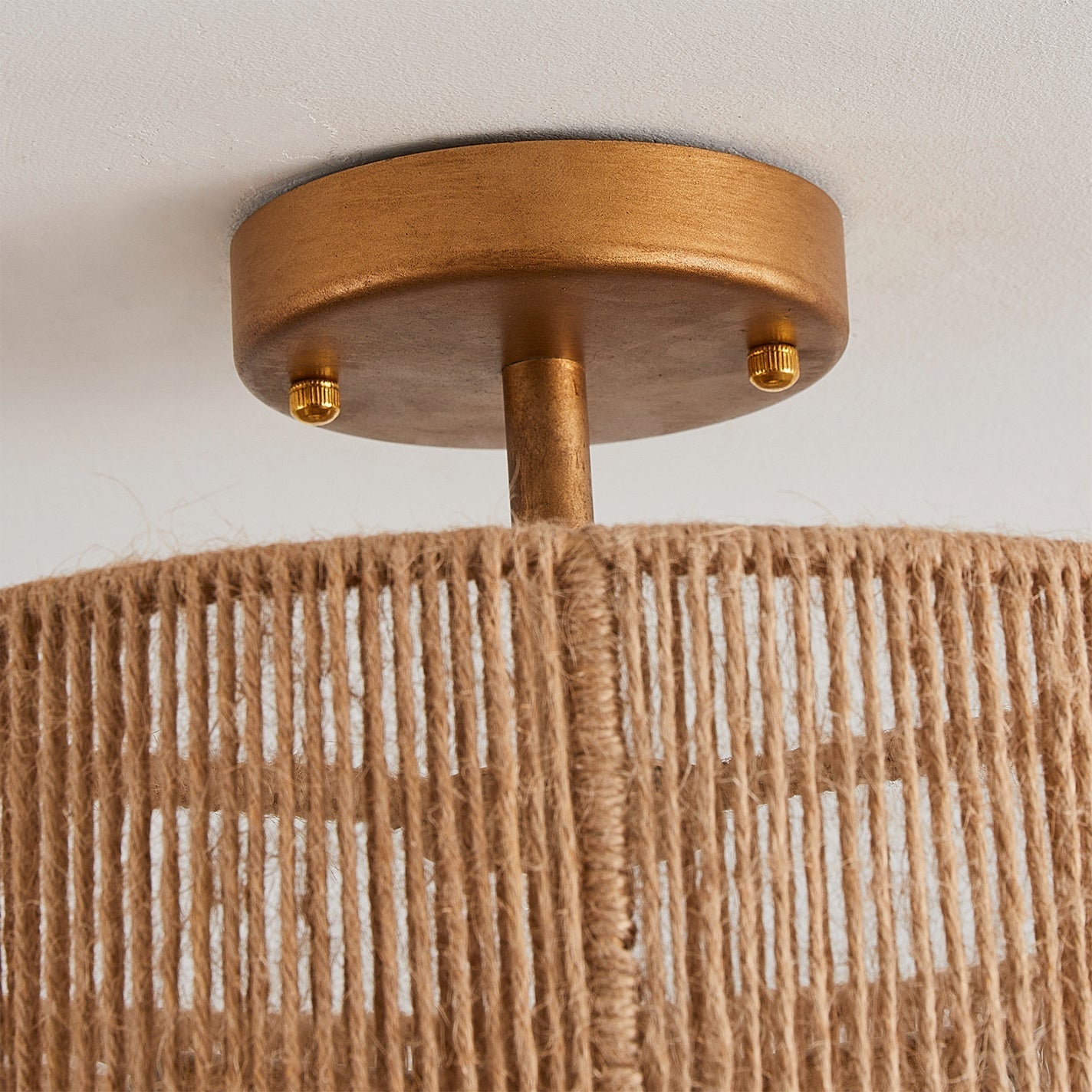 Lampe de Plafond Design Contemporain - Éclairage Ambiant et Charme Naturel