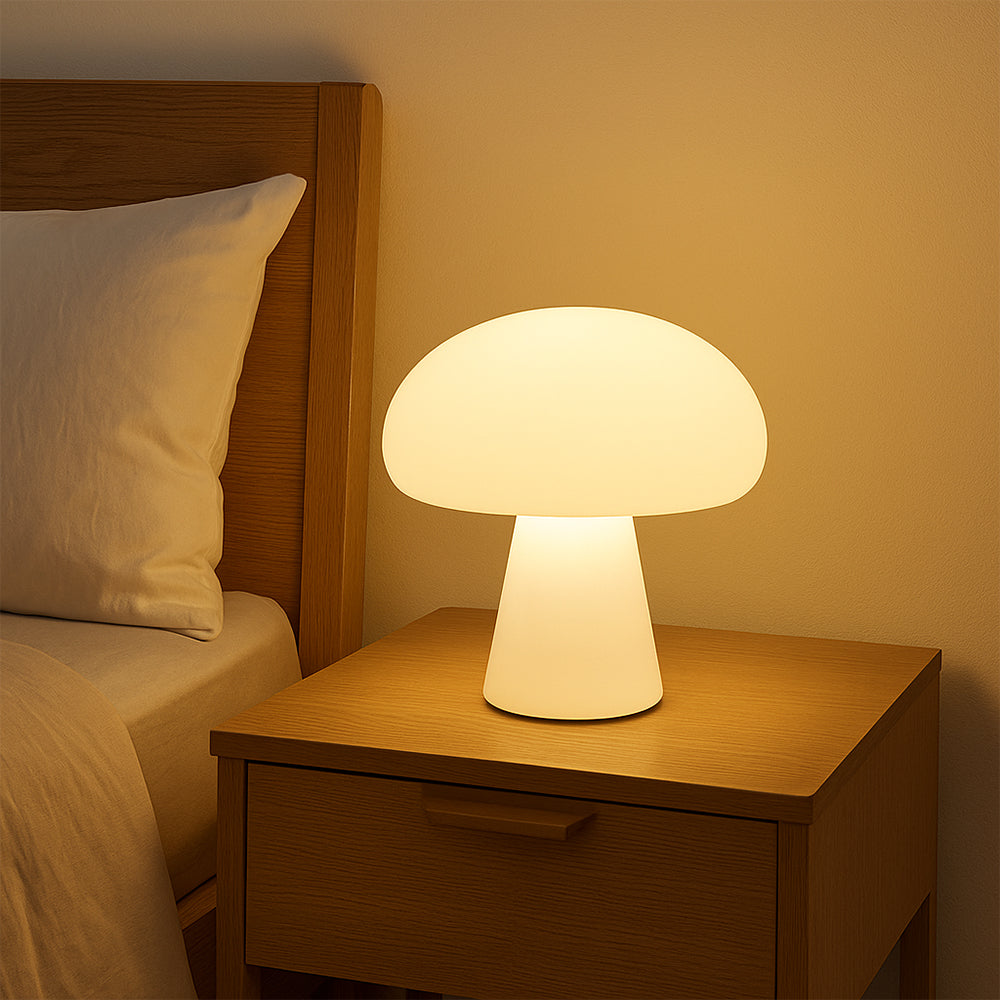 Lampe de Table Champignon Moderne - Éclairage Intérieur et Extérieur Chic