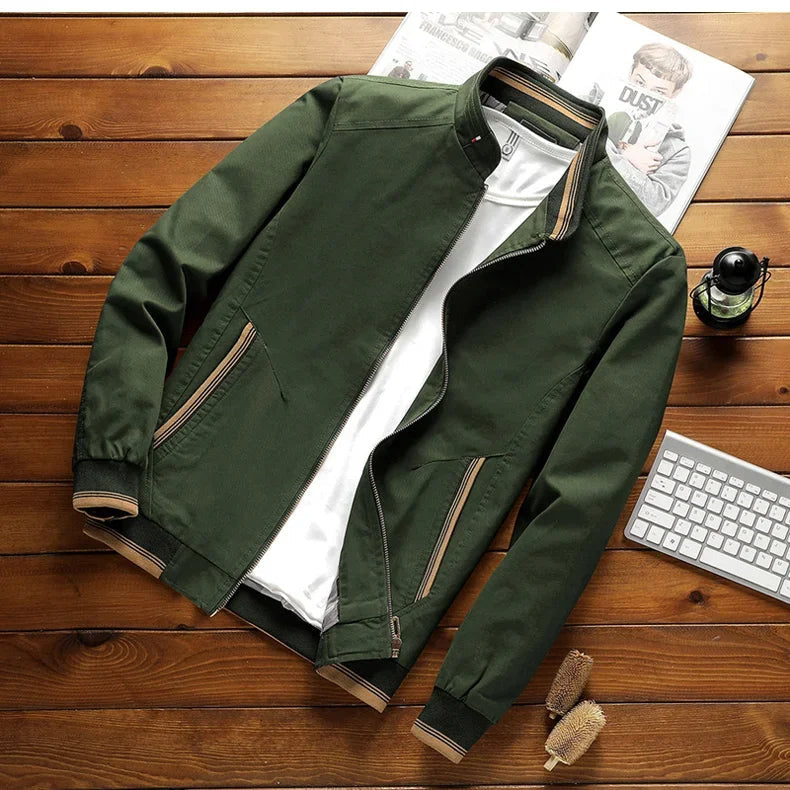 Veste Bomber Homme Confortable - Style Intemporel et Polyvalent