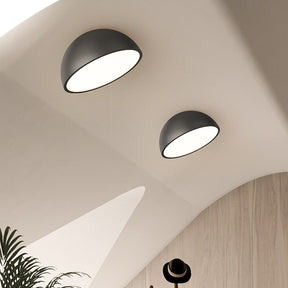 Lampe de Plafond Hémisphérique Moderne - Éclairage Élégant pour Intérieurs Contemporains