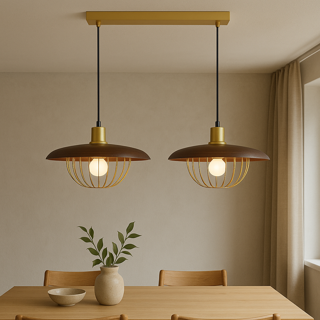 Lampe Suspendue Scandinave Minimaliste - Élégance et Chaleur pour Votre Intérieur