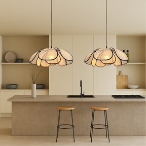 Lampe Suspendue en Bois - Design Élégant et Chaleureux