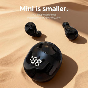 Écouteurs Bluetooth Mini Confortables - Son Clair et Conçu pour le Sommeil