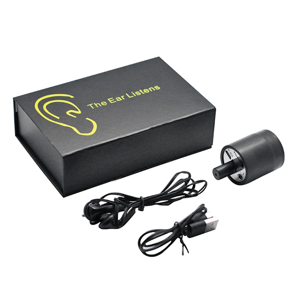 Amplificateur Auditif Haute Sensibilité - Écoute Murale Compacte et Précise