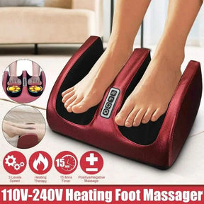 Massager de Pieds Shiatsu Chauffant - Relaxation Profonde et Confort Optimal