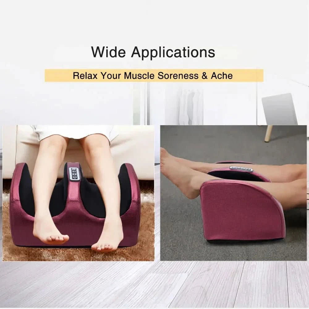 Massager de Pieds Shiatsu Chauffant - Relaxation Profonde et Confort Optimal