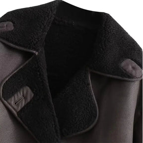 Veste d'Hiver Chic pour Femmes - Chaude et Élégante avec Intérieur en Peluche
