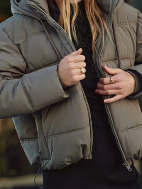 Veste Puffer Légère pour Femmes - Élégante, Chaude et Confortable