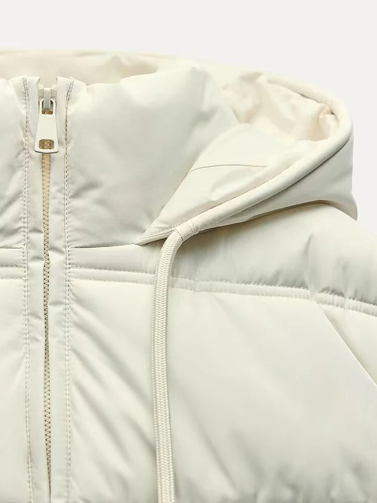 Veste Puffer Légère pour Femmes - Élégante, Chaude et Confortable