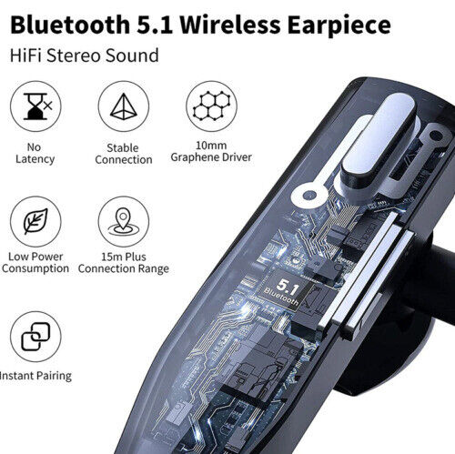 Casque Bluetooth 5.1 Réduction de Bruit - Confort et Clarté pour Appels
