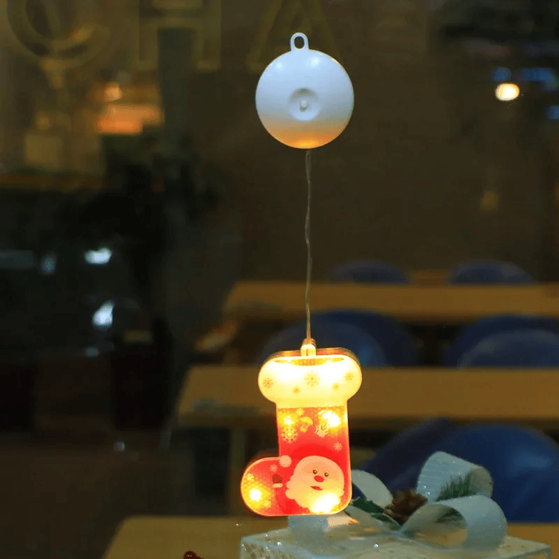 Lampe LED Flocon de Neige - Décoration Scintillante pour Noël