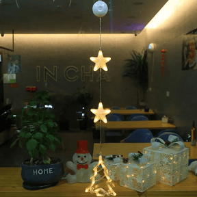 Lampe LED Flocon de Neige - Décoration Scintillante pour Noël