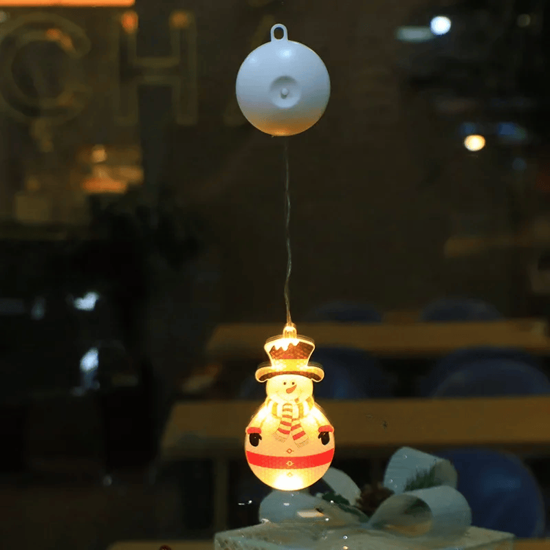 Lampe LED Flocon de Neige - Décoration Scintillante pour Noël