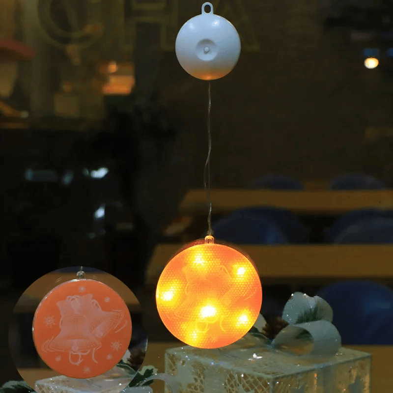 Lampe LED Flocon de Neige - Décoration Scintillante pour Noël