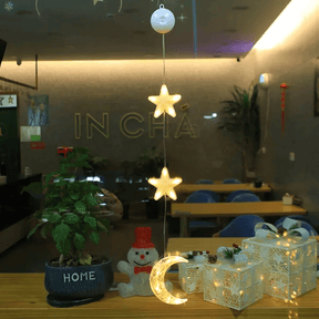 Lampe LED Flocon de Neige - Décoration Scintillante pour Noël