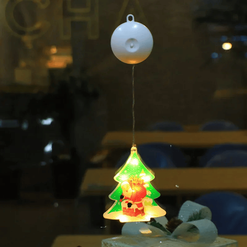 Lampe LED Flocon de Neige - Décoration Scintillante pour Noël