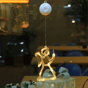 Lampe LED Flocon de Neige - Décoration Scintillante pour Noël