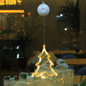 Lampe LED Flocon de Neige - Décoration Scintillante pour Noël