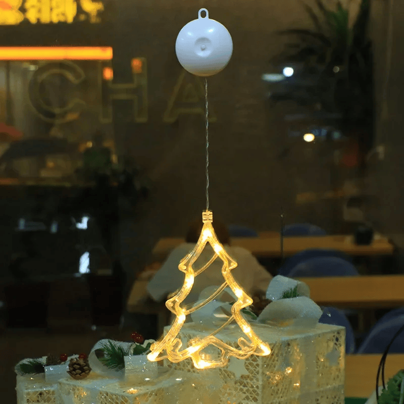Lampe LED Flocon de Neige - Décoration Scintillante pour Noël