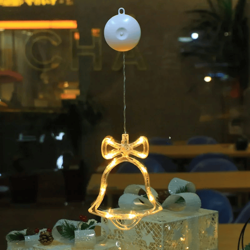 Lampe LED Flocon de Neige - Décoration Scintillante pour Noël