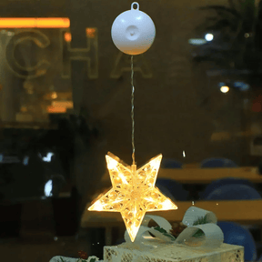 Lampe LED Flocon de Neige - Décoration Scintillante pour Noël