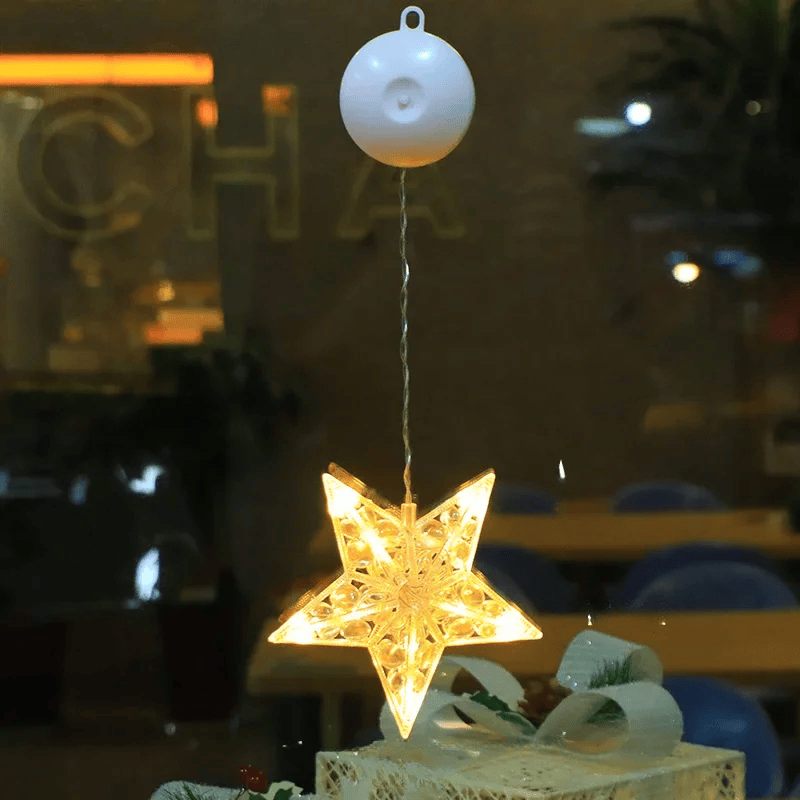 Lampe LED Flocon de Neige - Décoration Scintillante pour Noël