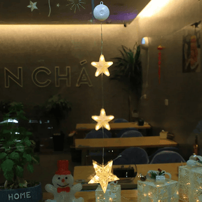 Lampe LED Flocon de Neige - Décoration Scintillante pour Noël