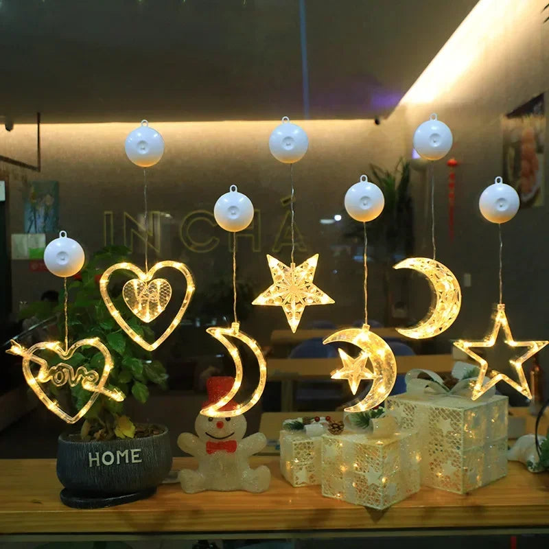 Lampe LED Flocon de Neige - Décoration Scintillante pour Noël