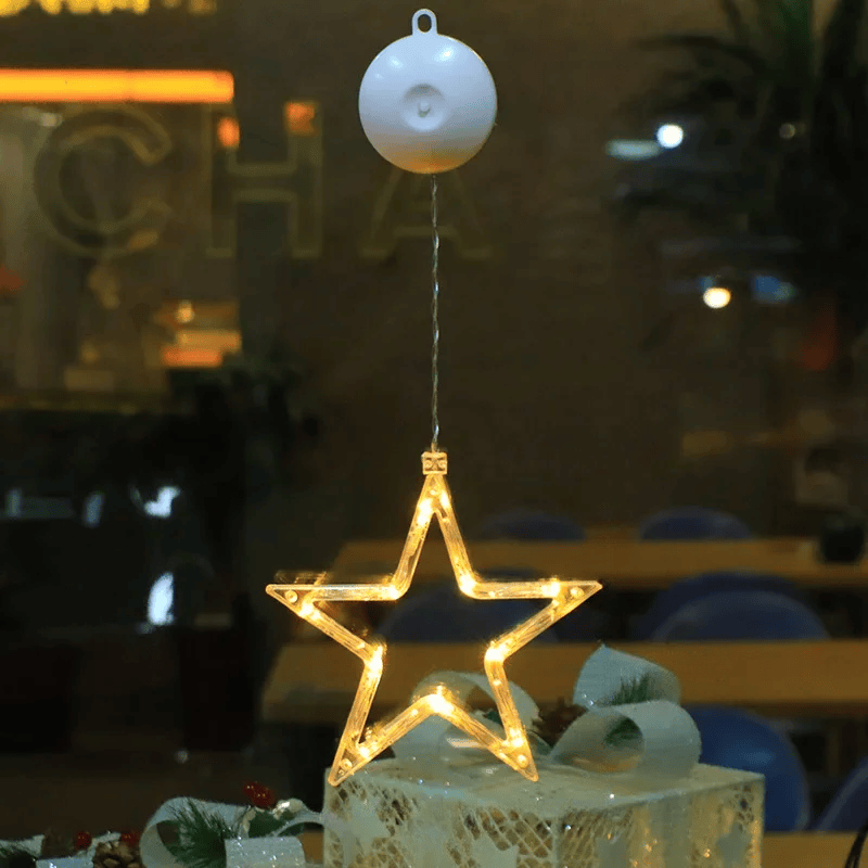 Lampe LED Flocon de Neige - Décoration Scintillante pour Noël