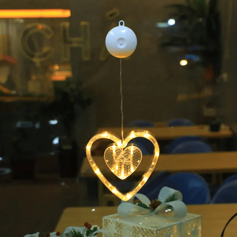 Lampe LED Flocon de Neige - Décoration Scintillante pour Noël