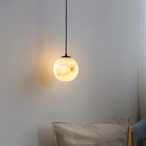 Lampe Suspendue en Marbre - Élégance Contemporaine et Chaleureuse