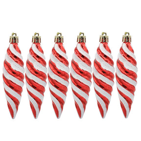 Ornements de Noël en Spirale - Décorations Élégantes et Durables