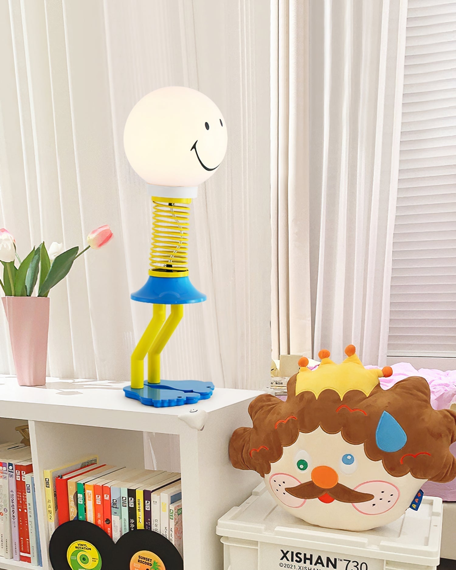 Lampe de Table Design Spiralé - Éclairage Ambiant et Touche Contemporaine