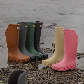 Bottes de Pluie Imperméables pour Femmes - Confort et Protection en Extérieur