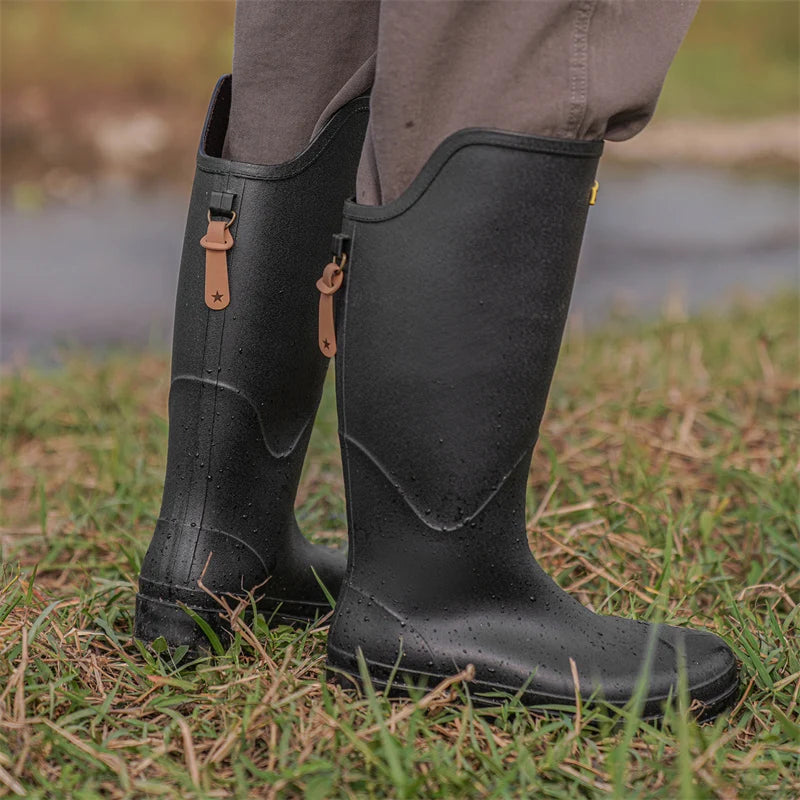 Bottes de Pluie Imperméables pour Femmes - Confort et Protection en Extérieur